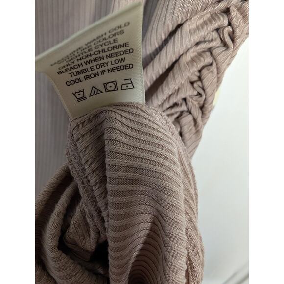 Free For All Bodycon Maxi Dresses Roushed Mocha Yellow Women's XL 2 Pack (905) - Picture 5 of 5